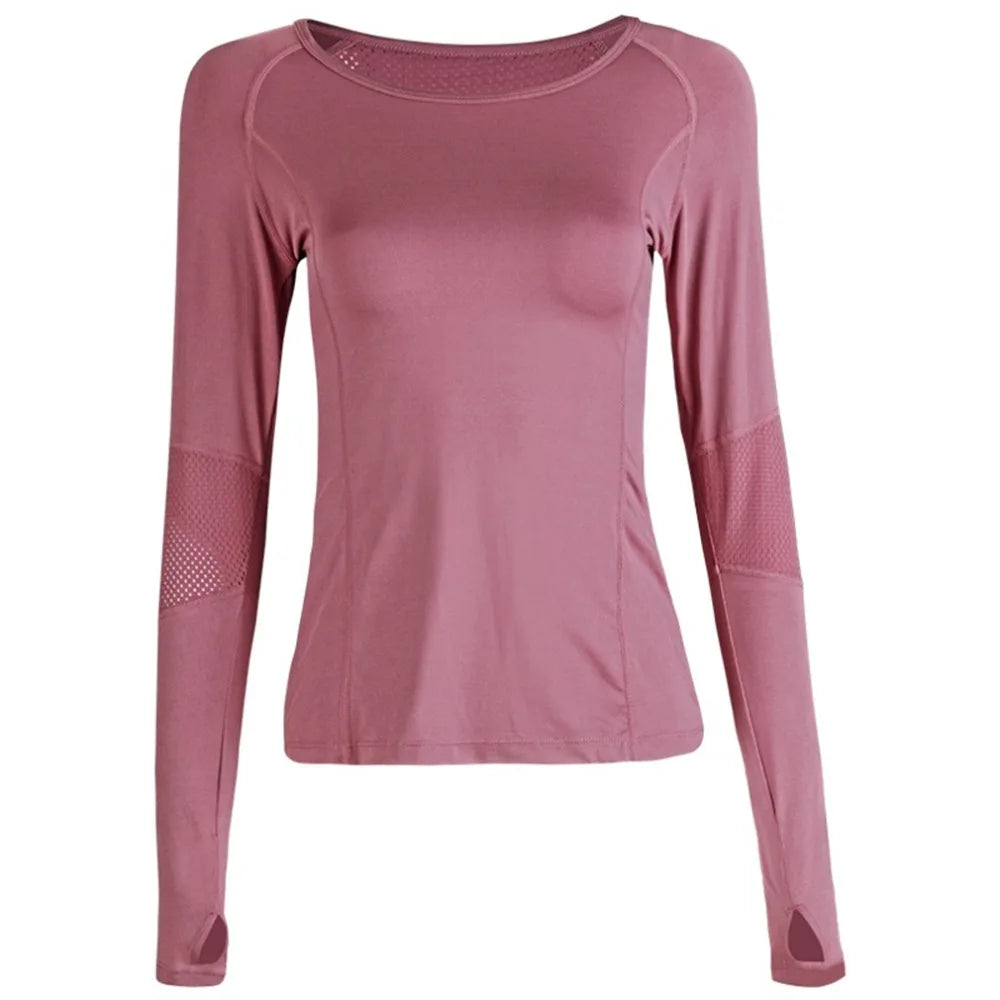 Camiseta esportiva Yoga