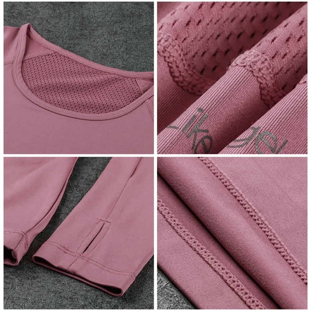 Camiseta esportiva Yoga