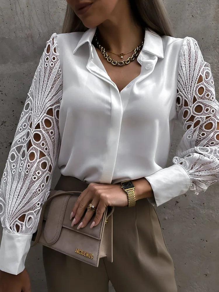 Blusa Sexy de Renda