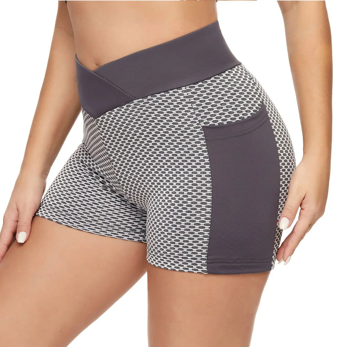 Shorts esportivos Honeycomb
