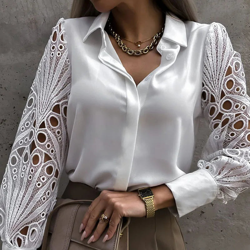 Blusa Sexy de Renda