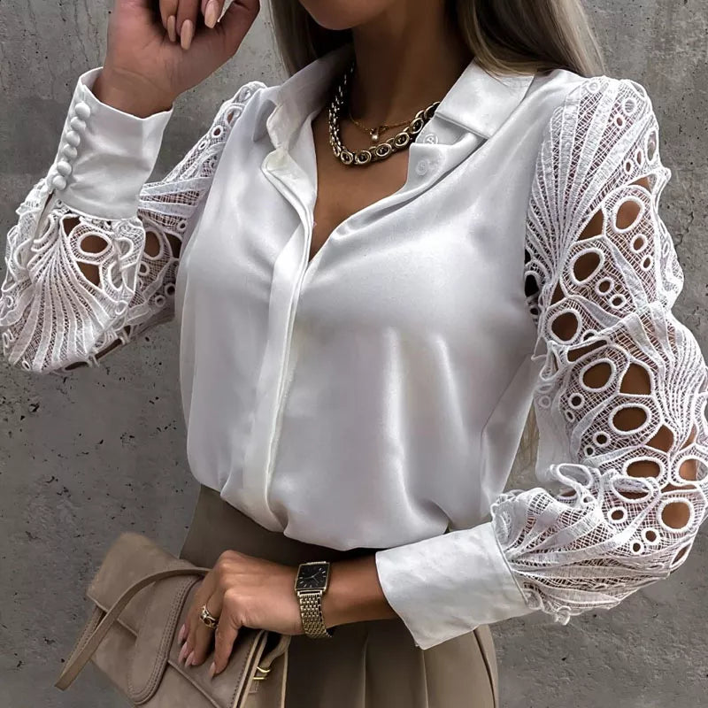 Blusa Sexy de Renda
