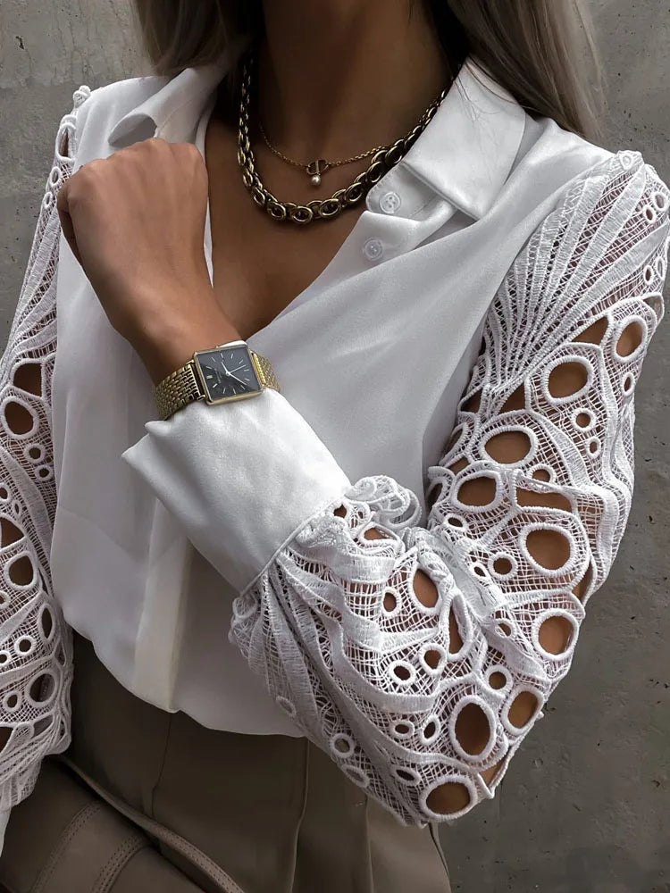 Blusa Sexy de Renda